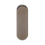 Nástěnný háček SAT Simply R PVD v barvě gun metal s oblým elegantním designem