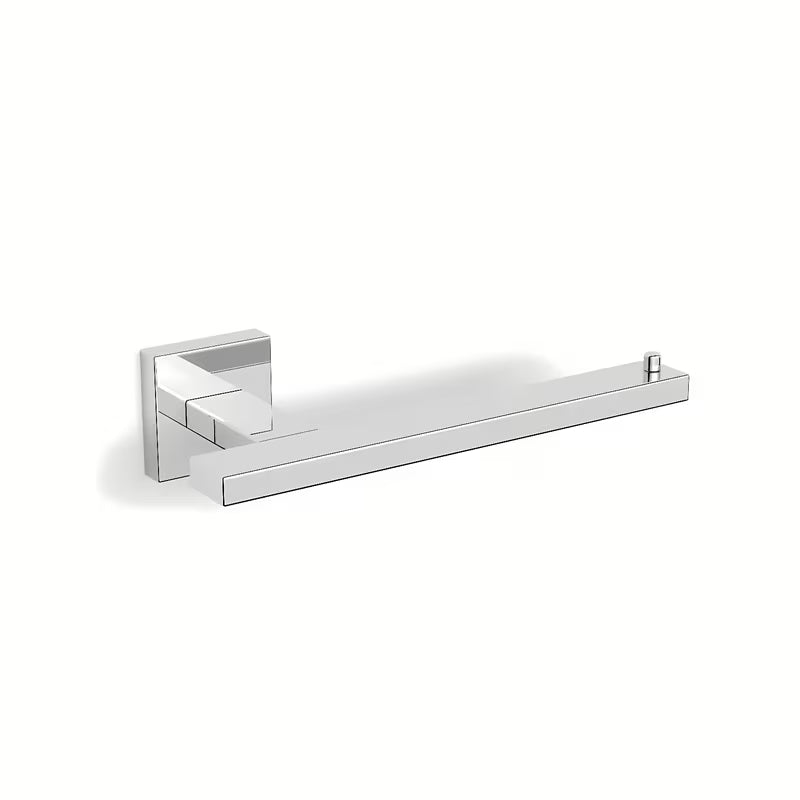 Nástěnný držák toaletního papíru SAT Simply S v provedení chrom lesk s hranatým designem