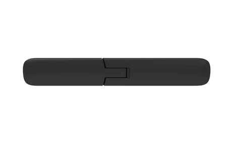 Tuš vrata na tečajih SAT Tgd New 120 cm v mat črni barvi s prozornim steklom in premazom Easyclean