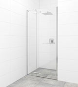 Pantové sprchové dveře SAT TGD New 90 cm v provedení chrome s čirým bezpečnostním sklem