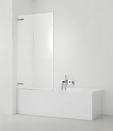 Vanová zástěna SAT Tgd New 150x80 cm s čirým sklem a profilem v lesklém chromu