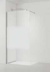 SAT Walk-in sprchová zástěna Walk-In 110 cm v chromu s čirým sklem a intimním pásem
