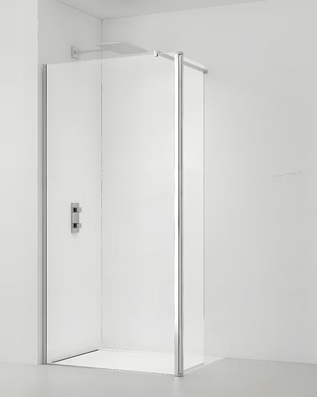 SAT Walk-in sprchová zástěna Walk-In 110 cm v lesklém chromu s čirým sklem bez dekoru