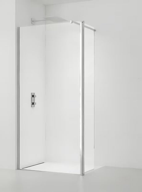 Sprchová zástěna SAT Walk-in Walk-In 60x200 cm s čirým 8mm sklem a profily v lesklém chromu