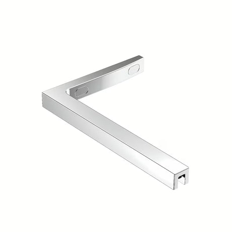 Walk-in sprchová zástěna SAT Walk-in 70 cm v chromu s čirým bezpečnostním sklem a úpravou EasyClean