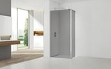 SAT Walk-in sprchová zástěna Walk-In 80 cm v lesklém chromu s Easy Clean úpravou