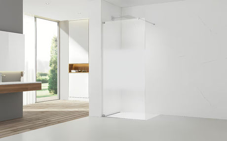 Sprchová zástěna Walk-In SAT Walk-in 90 cm s čirým sklem, intimním pásem a chromovými profily