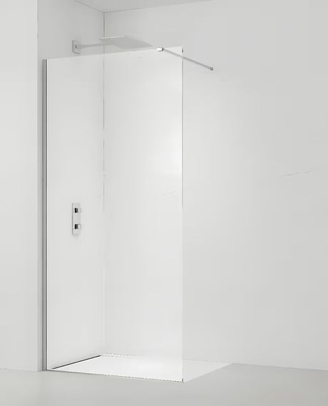 SAT Walk-in sprchová zástěna Walk-In 90 cm v chromovém provedení s čirým bezpečnostním sklem