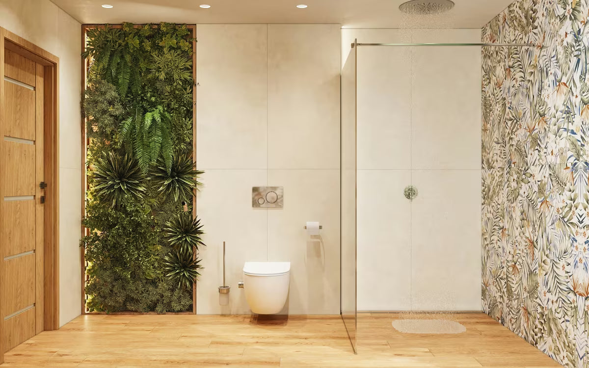 SAT Walk-in tuš stijena Walk-In 90 cm u krom izvedbi s prozirnim sigurnosnim staklom
