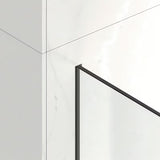 Zestaw pod płytki pro do ścianki prysznicowej SAT Walk-in pro ukryte mocowanie szklanej ścianki w okładzinie.