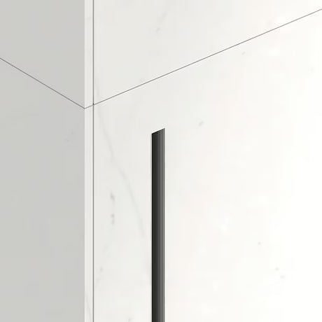 Set pod obklad pro sprchové zástěny SAT Walk-in pro skryté uchycení skleněné stěny do obkladu.