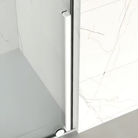 Sprchová zástěna Walk-In SAT Walk-In Xmotion 110x200 cm s bílými profily a čirým sklem