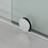Sprchové dveře do niky SAT Xmotion 110 cm v lesklém chromu s čirým bezrámovým sklem
