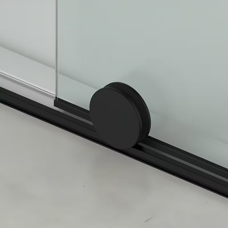 Obdélníkový sprchový kout SAT Xmotion 110x80 cm v černém provedení s čirým sklem a posuvným otevíráním.