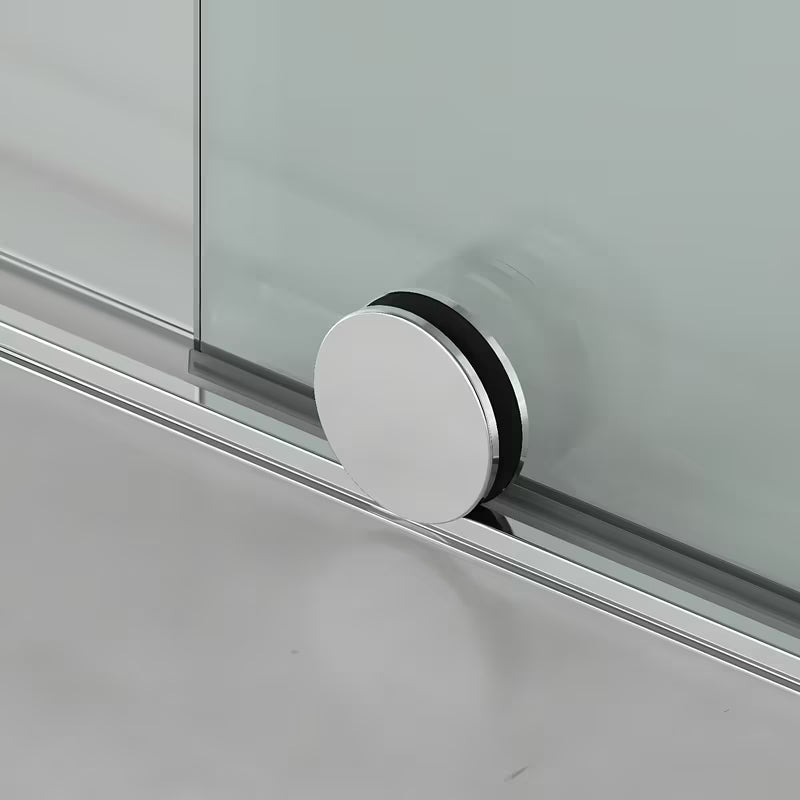 Sprchová zástěna walk-in SAT Xmotion 120 cm v chromu s čirým sklem a posuvným systémem