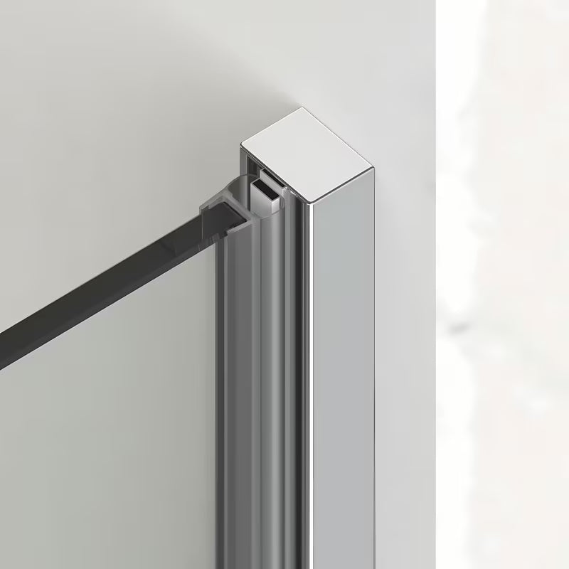 Sprchový kout SAT Xmotion 120x80 cm s čirým sklem, posuvným otevíráním a chromovým provedením