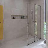 Sprchová zástěna SAT Walk-In Xmotion Walk-In 100 cm v lesklém chromu s čirým sklem