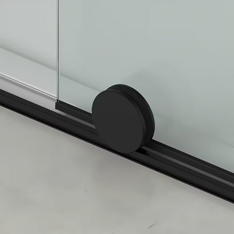 Obdélníkový sprchový kout SAT Walk-In Xmotion 90 x 120 cm v černém provedení s čirým sklem