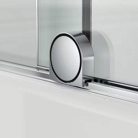 Vanová zástěna SAT Walk-In Xmotion 150 cm v chromovém provedení s posuvným dílem a úpravou Easy Clean
