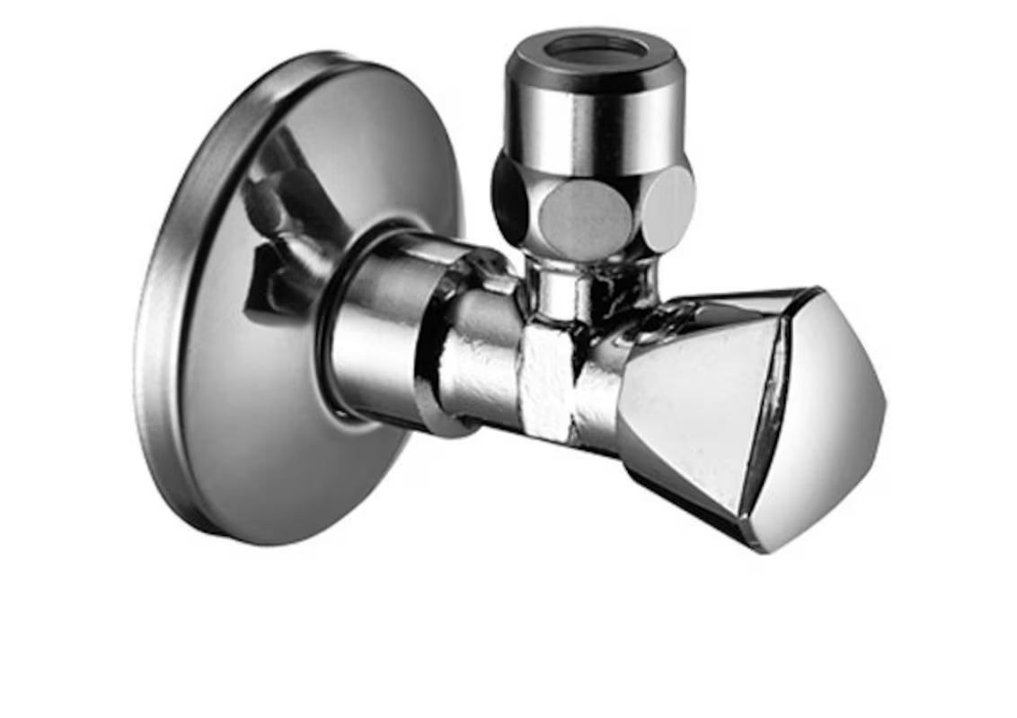 Schell roháček 1/2x3/8 bez filtru v chromovém provedení