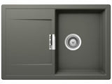 Granitový kuchyňský dřez Schock Mono D100S s odkapávačem v barvě stone pro montáž na pracovní desku.
