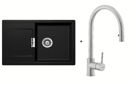 Výhodný set granitového kuchyňského dřezu Schock a kuchyňské baterie SIKO