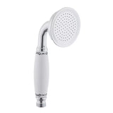 Sprchová hlavice SIKO Provence v retro designu, kovové provedení, 1 funkce, průměr 7,3 cm.