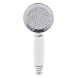 Sprchová hlavice SIKO Provence v retro designu, kovové provedení, 1 funkce, průměr 7,3 cm.