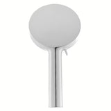 Bílá ruční sprcha SIKO s kulatým designem, průměr 12 cm, se samočisticími tryskami