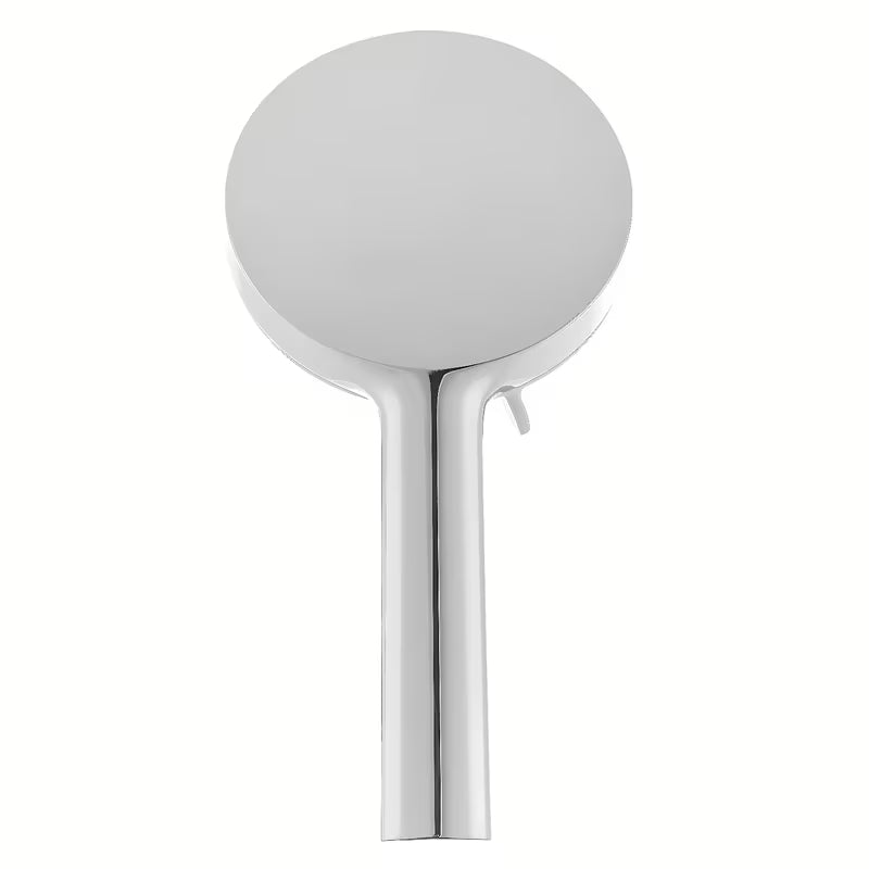 Bílá ruční sprcha SIKO s kulatým designem, průměr 12 cm, se samočisticími tryskami