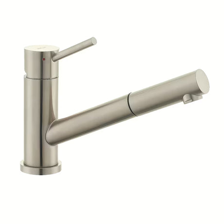 Nerezová dřezová baterie SIKO Steel s vytahovací sprškou v provedení supersteel