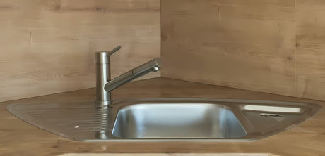 Nerezová dřezová baterie SIKO Steel s vytahovací sprškou v provedení supersteel