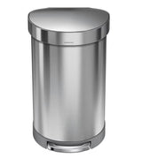 Odpadkový koš Simplehuman Pedal bin z kartáčované nerezové oceli s pedálovým otevíráním