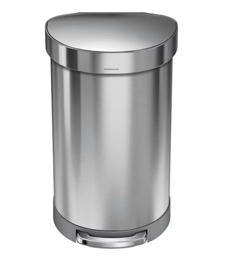 Odpadkový koš Simplehuman Pedal bin z kartáčované nerezové oceli s pedálovým otevíráním