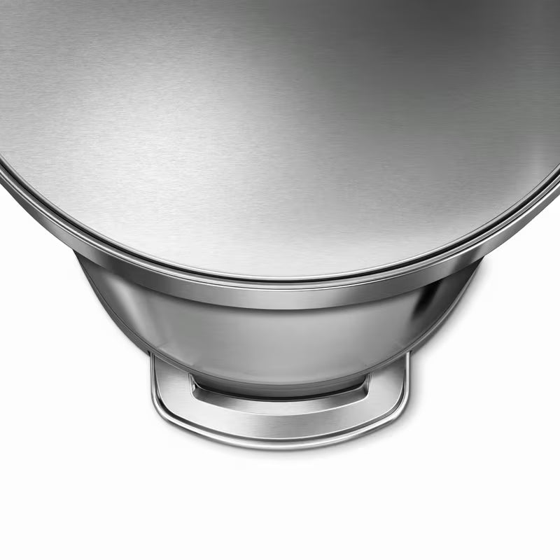 Odpadkový koš Simplehuman Pedal bin z kartáčované nerezové oceli s pedálovým otevíráním