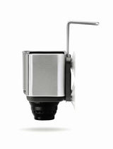 Držák na houbičku Simplehuman Sink caddies z kartáčované nerezové oceli s úchytem a přísavkami