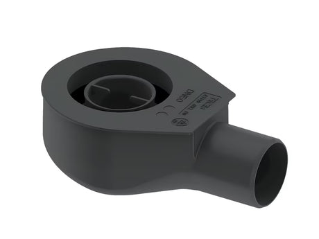 Snížený sifon Tece Drainline pro sprchový žlábek s bočním odpadem DN 50