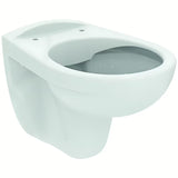 Akční závěsný WC set TECE 5v1 s podomítkovou nádrží, bílým tlačítkem TECEbase, rimless WC a sedátkem SoftClose