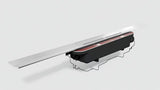 Sprchový žlab Tece Tecedrainprofile 80 cm v provedení Supersteel z nerezové oceli