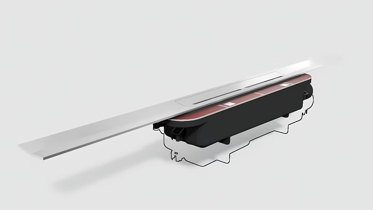 Sprchový žlab Tece Tecedrainprofile 80 cm v provedení Supersteel z nerezové oceli