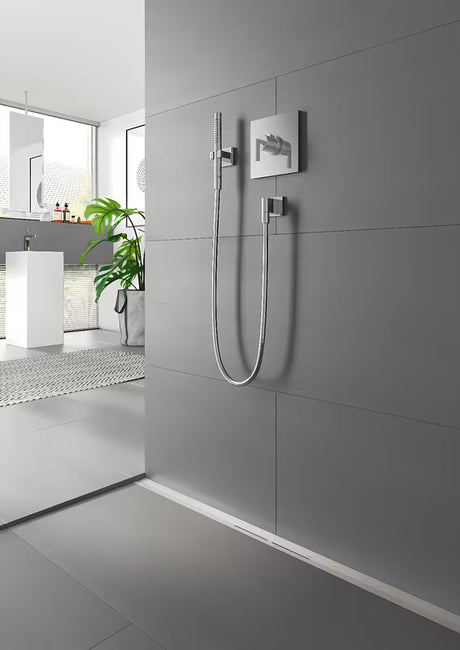 Sprchový žlab Tece Tecedrainprofile 80 cm v provedení Supersteel z nerezové oceli
