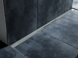 Sprchový žlab Tece Tecedrainprofile 90 cm z nerezové oceli v provedení supersteel