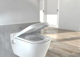 Bílé WC sedátko Tece Teceone s krytem a SoftClose pro tiché sklápění
