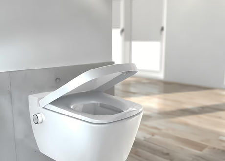 Bílé WC sedátko Tece Teceone s krytem a SoftClose pro tiché sklápění