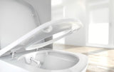 Bílé WC sedátko Tece Teceone s krytem a SoftClose pro tiché sklápění