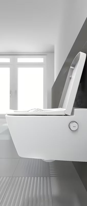 Bílé WC sedátko Tece Teceone s krytem a SoftClose pro tiché sklápění