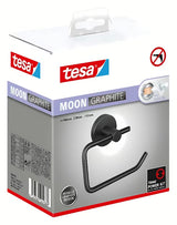 Tesa držák toaletního papíru bez krytu v kartáčovaném odstínu hard graphite s montáží bez vrtání