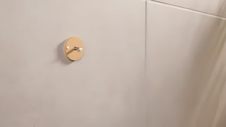 Bronzový háček na ručník Tesa s lepicí montáží tesa Power.Kit bez vrtání