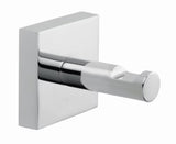 Chromový hranatý háček Tesa Ekkro na ručník s montáží bez vrtání pomocí technologie Power.Kit