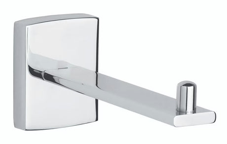 Chromovaný držák toaletního papíru tesa Klaam s montáží bez vrtání pomocí technologie Power.Kit.